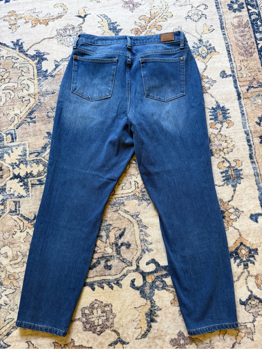 Judy Blue Medium Blue Boyfriend Jeans - Picture 3 of 5
